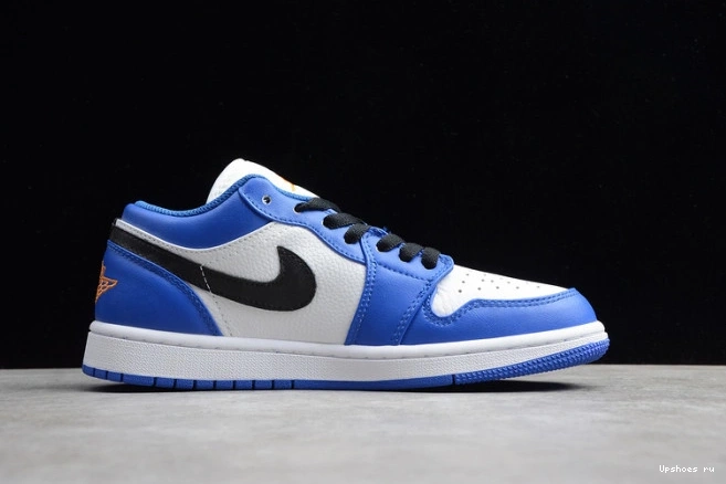 553558-401 LOW HYPER 1 AIR PEEL ROYAL JORDAN ORANGE 1008